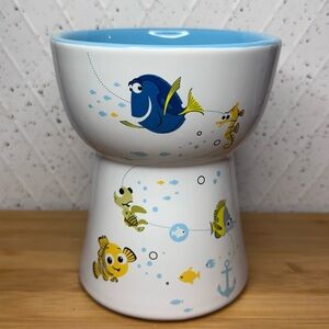 Disney Pixar *Finding Nemo* 5” Tall Elevated Food/Water Bowl Chewy *Cat or Dog*